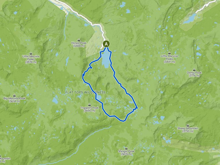 Trappers Lake and Wall Lake Loop | hike | Komoot